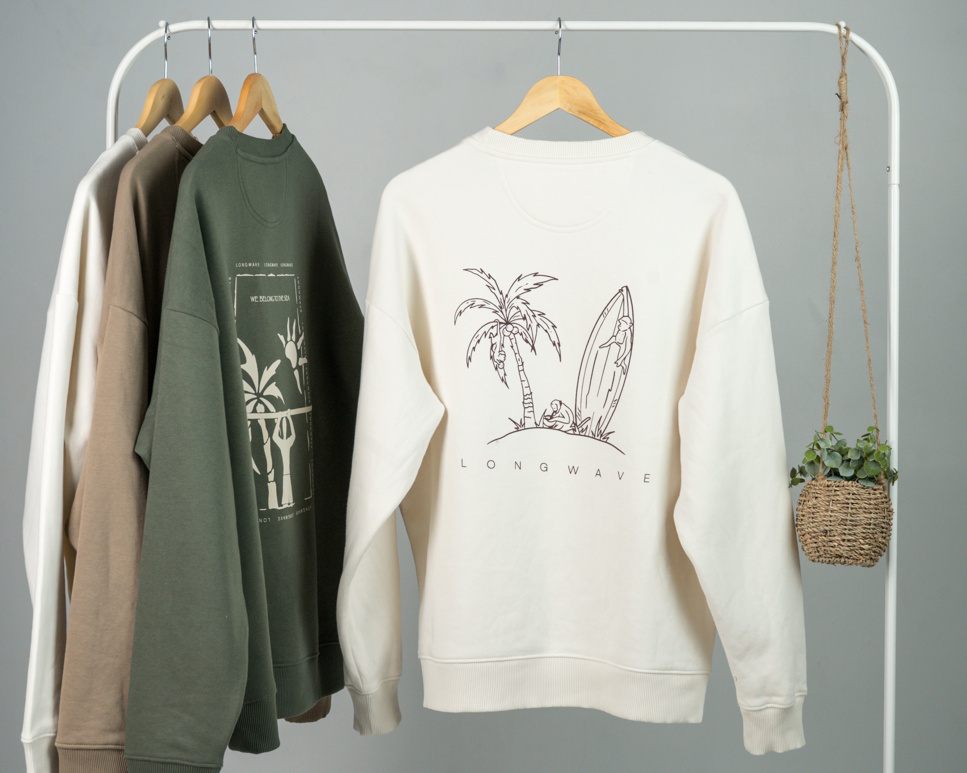 Ásia Ivory Sweatshirt